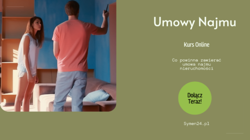 Umowy najmu lokali mieszkalnych umowa najmu zwykłego, okazjonalnego i komercyjnego w przystępnym szkoleniu online. W ramach kursu omawiamy: Najem zwykły, okazjonalny i instytucjonalny obowiązki Wynajmującego i Najemcy, możliwe sposoby i warunki wypowiedzenia umów najmu, klauzule specjalne w umowach,
