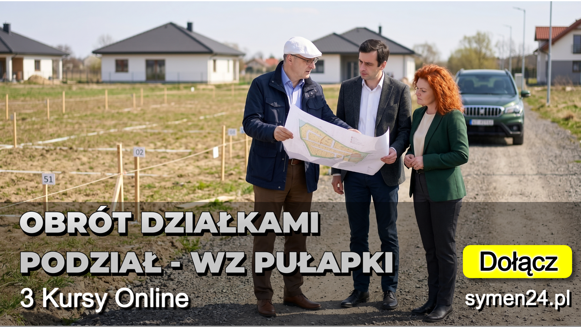 Pakiet kursów obrotów gruntami online