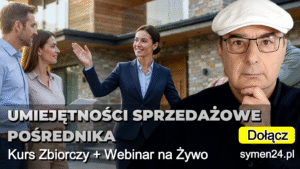 Jak skutecznie sprzedawać nieruchomości w agencji nieruchomości. Szkolenie dla agentów i pośredników poznasz techniki sprzedaży oraz skorzystasz z sesji pytań i odpowiedzi udzielany przez ekspertów Obrotu Nieruchomościami. Ikona kursu technik sprzedażowych w pracy pośrednika nieruchomości