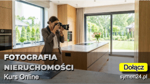 Kurs fotografii nieruchomości przeznaczony jest dla agentów i pośredników nieruchomości którzy chcą robić samodzielnie fotografować nieruchomości bez fotografa i drogiego sprzętu . Ikona kursu online fotografia nieruchomości