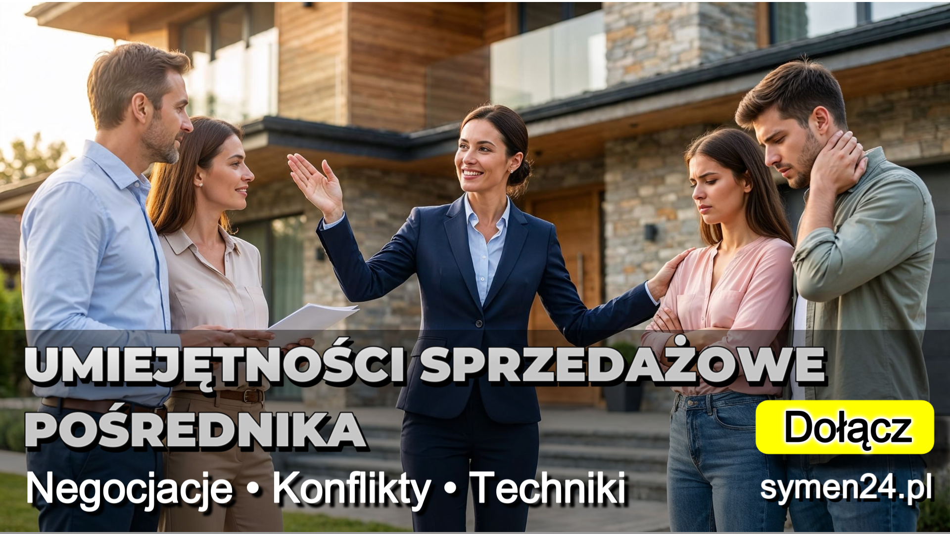 umiejętności sprzedażowe w agencji nieruchomości techniki negocjacji strategie wywieranie wpływu radzenie sobie z trudnym klientem mediacje rozwiązywanie sporów