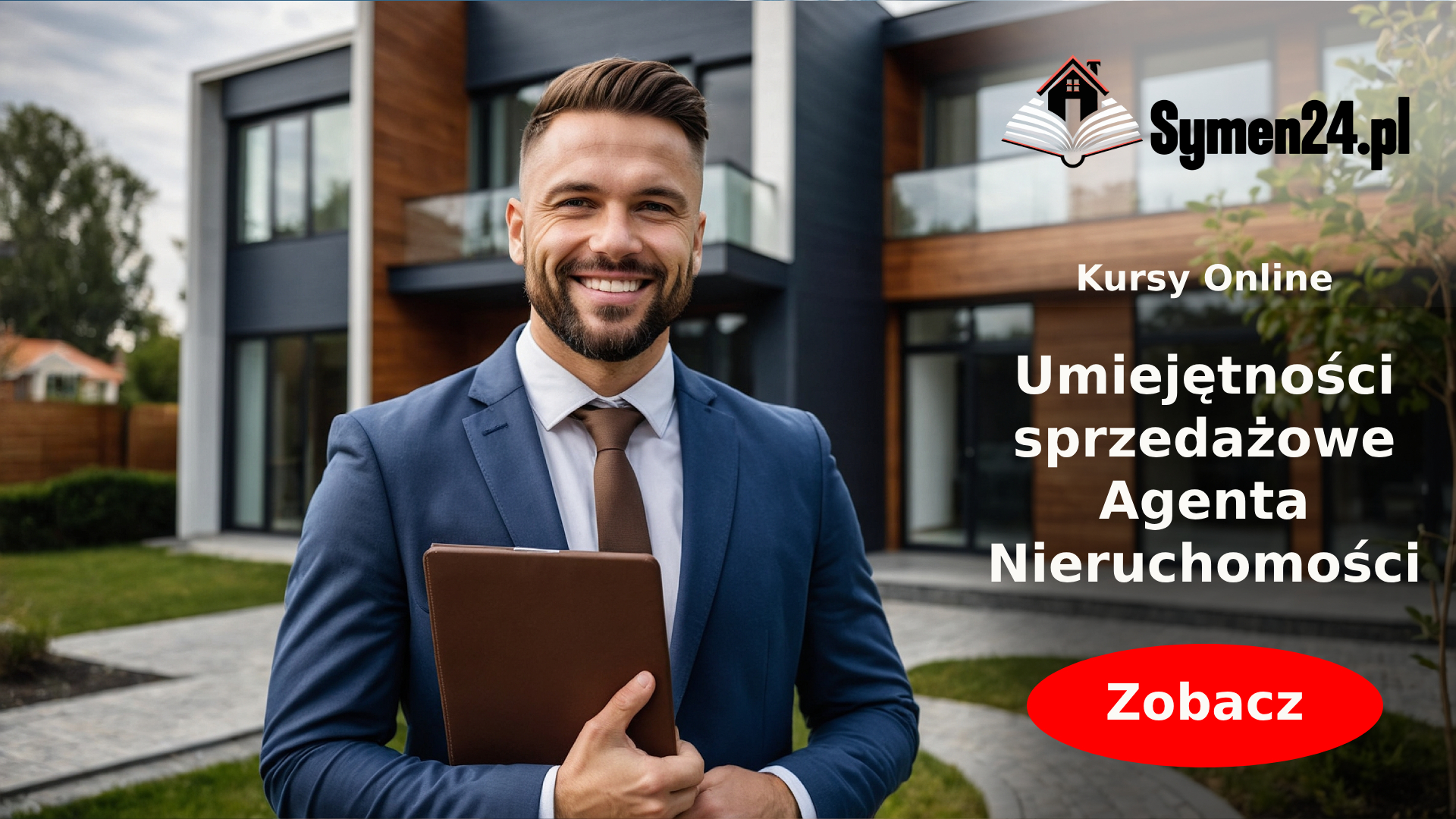 Kursy sprzedaży nieruchomości online | Symen24, umiejętności sprzedażowe agenta nieruchomości pośrednika nieruchomości kursy online - 