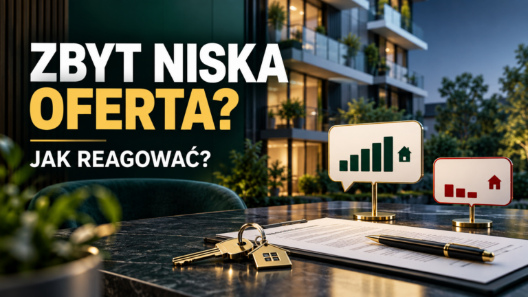 Co powinien zrobić pośrednik gdy kupujący oferują zbyt mało za mieszkanie lub w domu