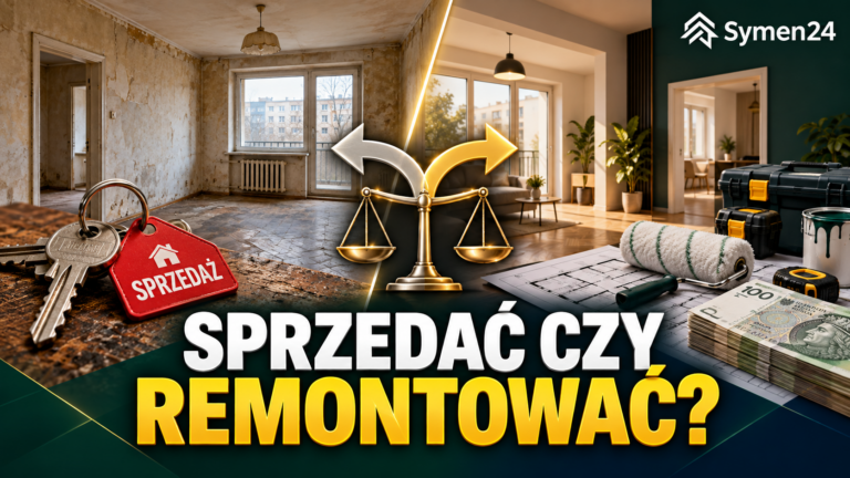 Sprzedać, remontować czy wynająć mieszkanie? Jak policzyć, co się opłaca